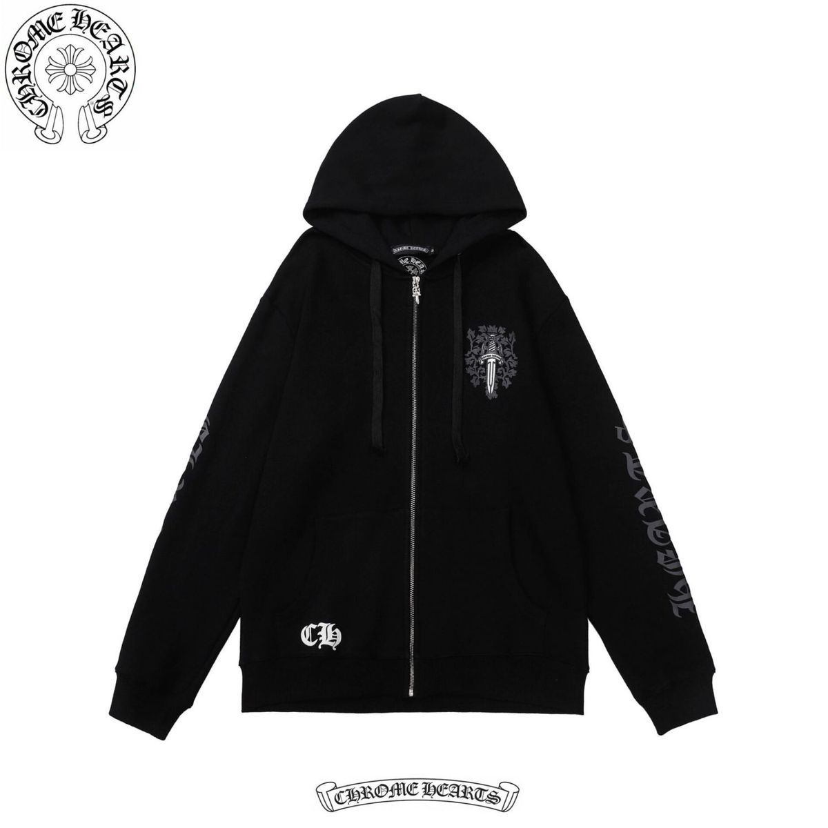 【CHROME HEARTS】クロムハーツ パーカー 男女兼用、ご好評に付き再入荷！-BRAND OFF