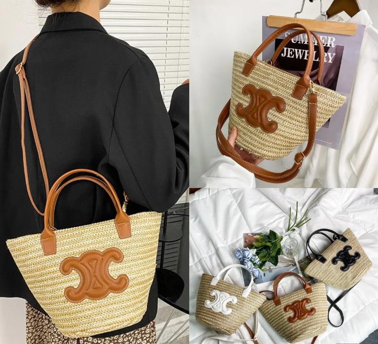 CEL1NE👜ニット凱旋野菜カゴバッグ、カジュアルホリデーバッグ【50%OFF+送料無料】-BRAND OFF
