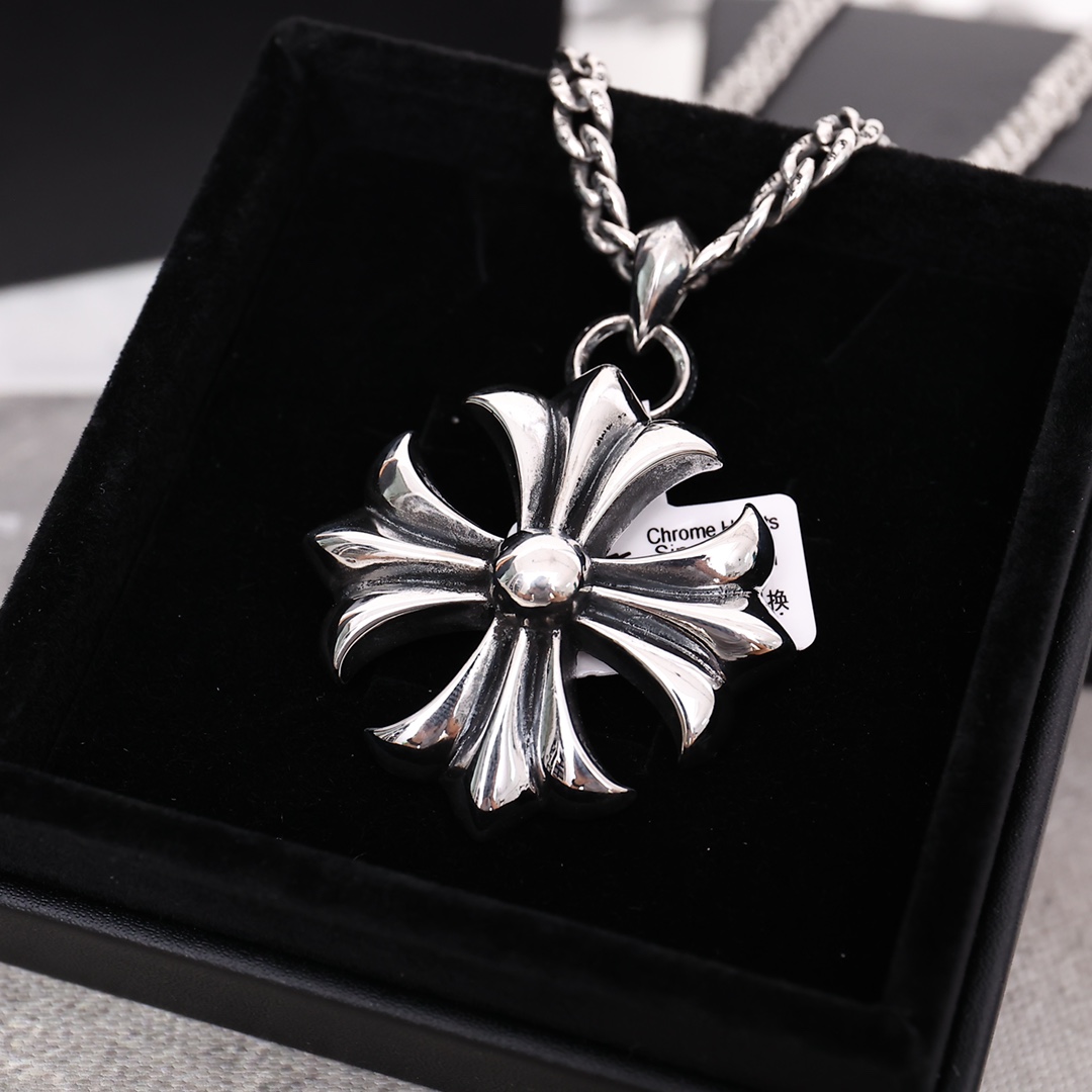 【CHROME HEARTS】ネックレス、新しいネックレス万能シンプルファッションオーナメント-BRAND OFF