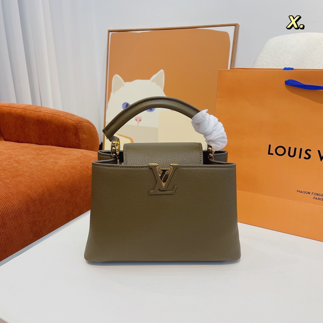 LOUIS VUITTON（ルイヴィトン）CAPUCINES BB 27 X 18 X 9 CM-BRAND OFF