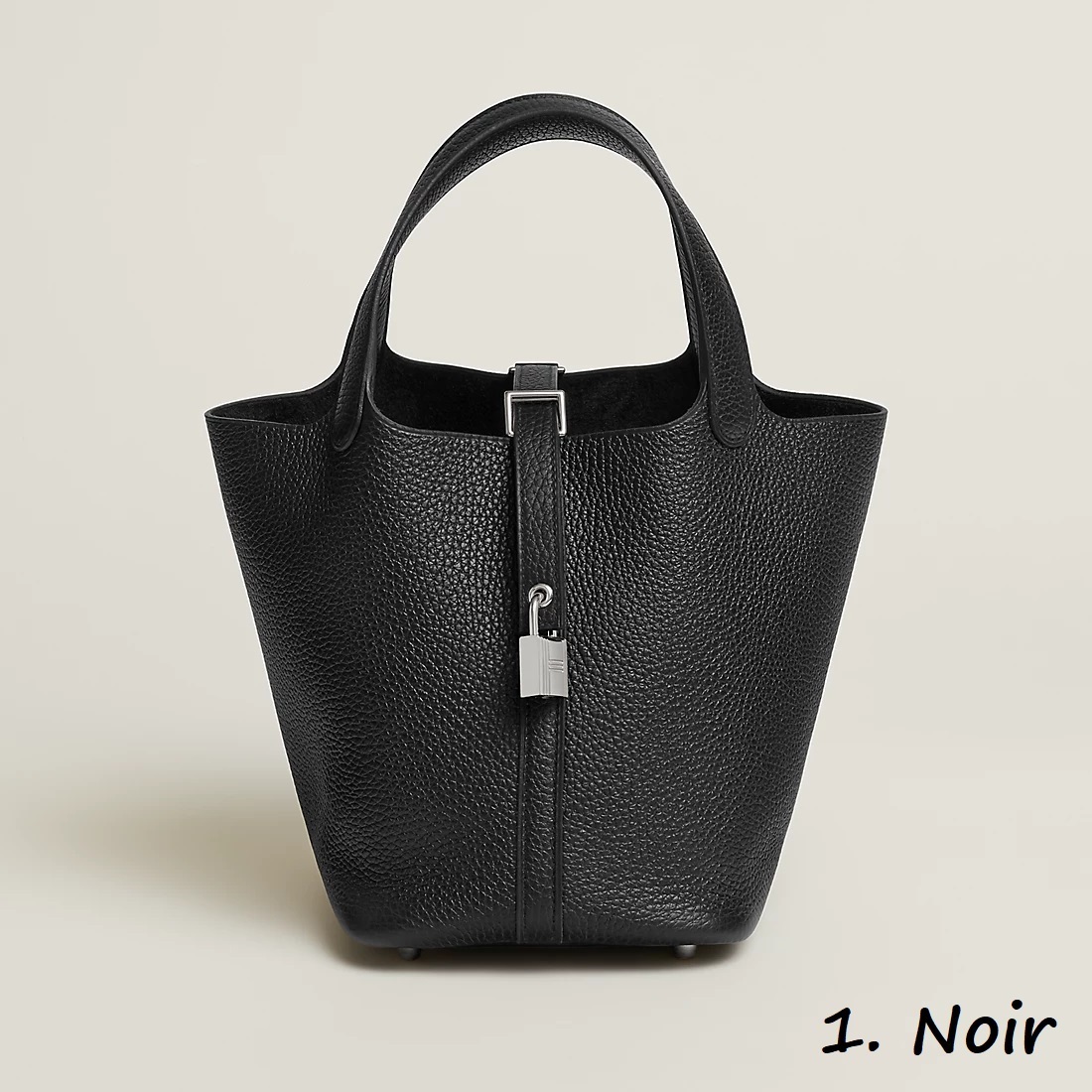 HERMES エルメス ピコタン PM ブラック トリヨン 18*18*13CM-BRAND OFF