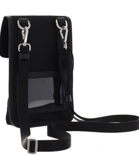 PRADA LEATHER SMARTPHONE CASE☆ショルダーバッグ-BRAND OFF