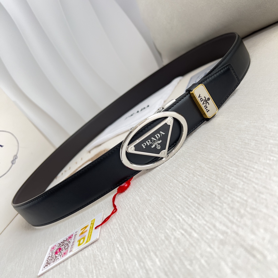 【2026】【PRADA】(プラダ) 3.5cmベルト メンズ 240904-BRAND OFF