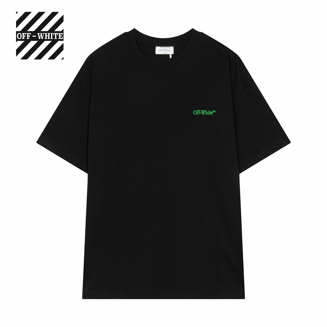 【OFF-WHITE 公式旗艦店】オフホワイト  Tシャツ ご好評に付き再入荷！24629-BRAND OFF
