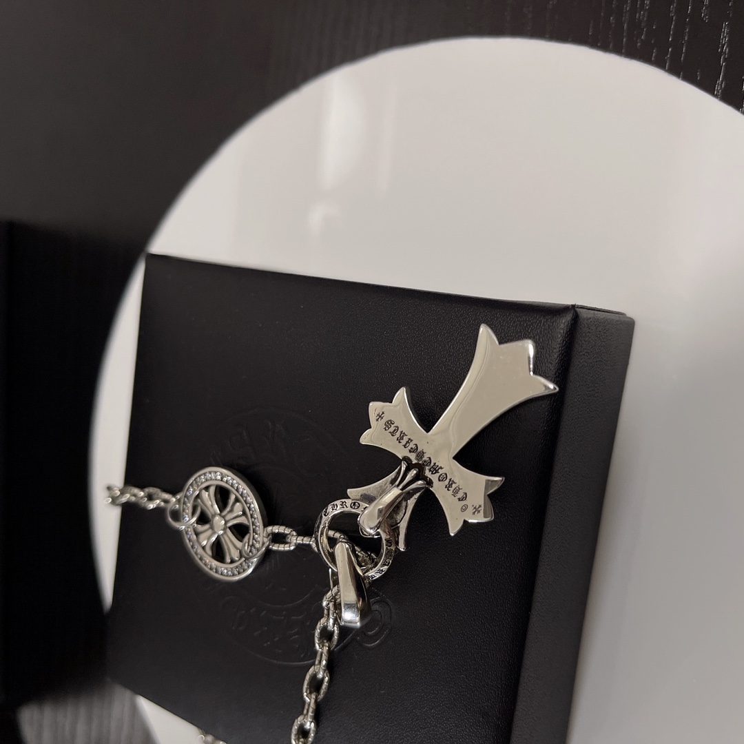 【CHROME HEARTS】ネックレス、新しいネックレス万能シンプルファッションオーナメント240812-BRAND OFF