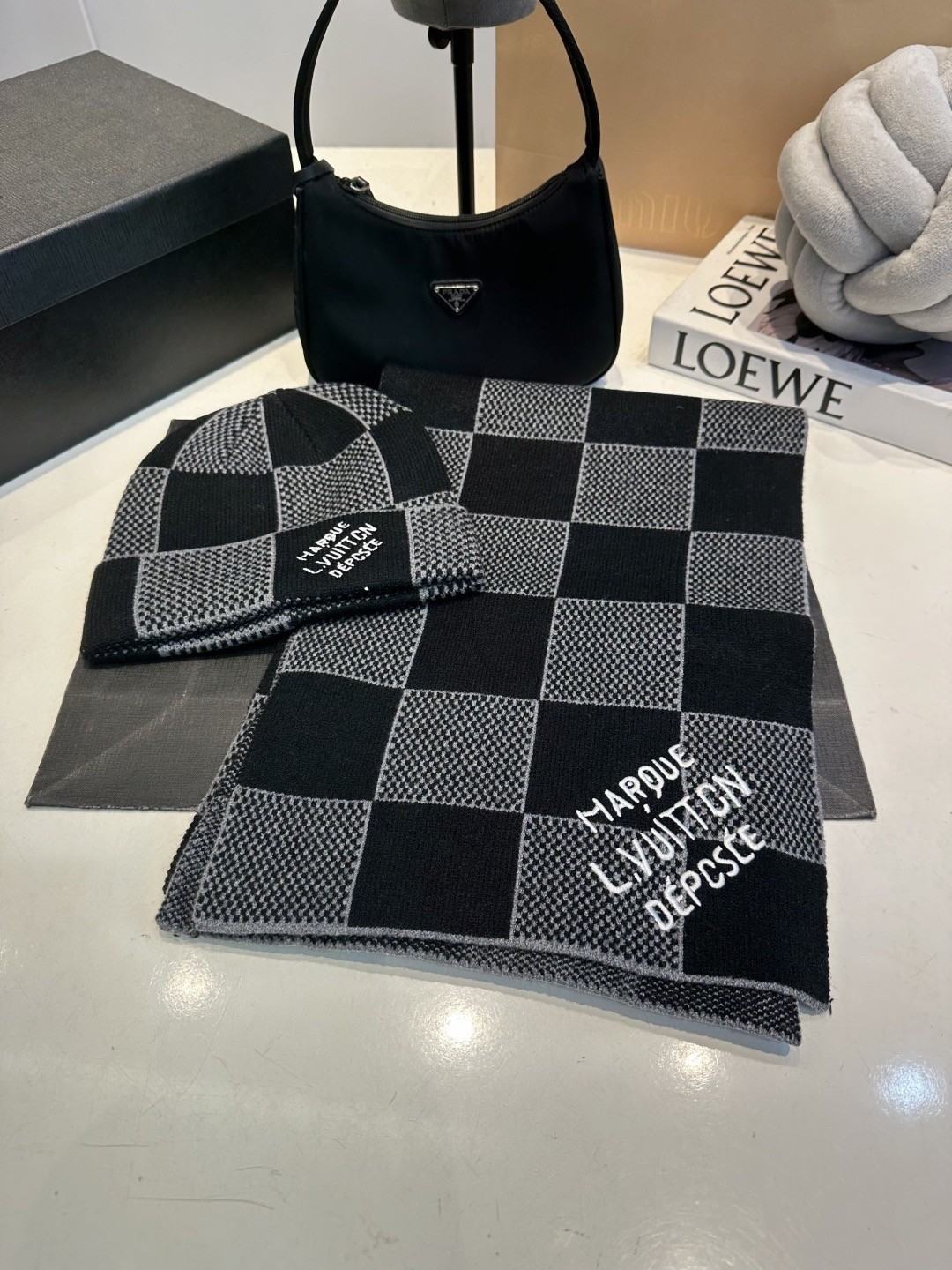 【LOUIS VUITTON旗艦店】ルイヴィトン ハット スカーフ 限定発売 送料無料-BRAND OFF