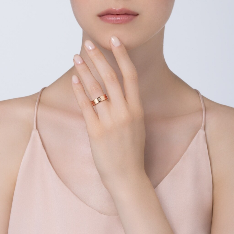 【2026】【Cartier】カルティエ LOVE RING, 3 DIAMONDS リング、ダイヤモンド3個-BRAND OFF