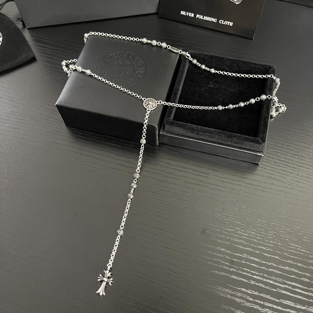 【CHROME HEARTS】ネックレス、新しいネックレス万能シンプルファッションオーナメント-BRAND OFF