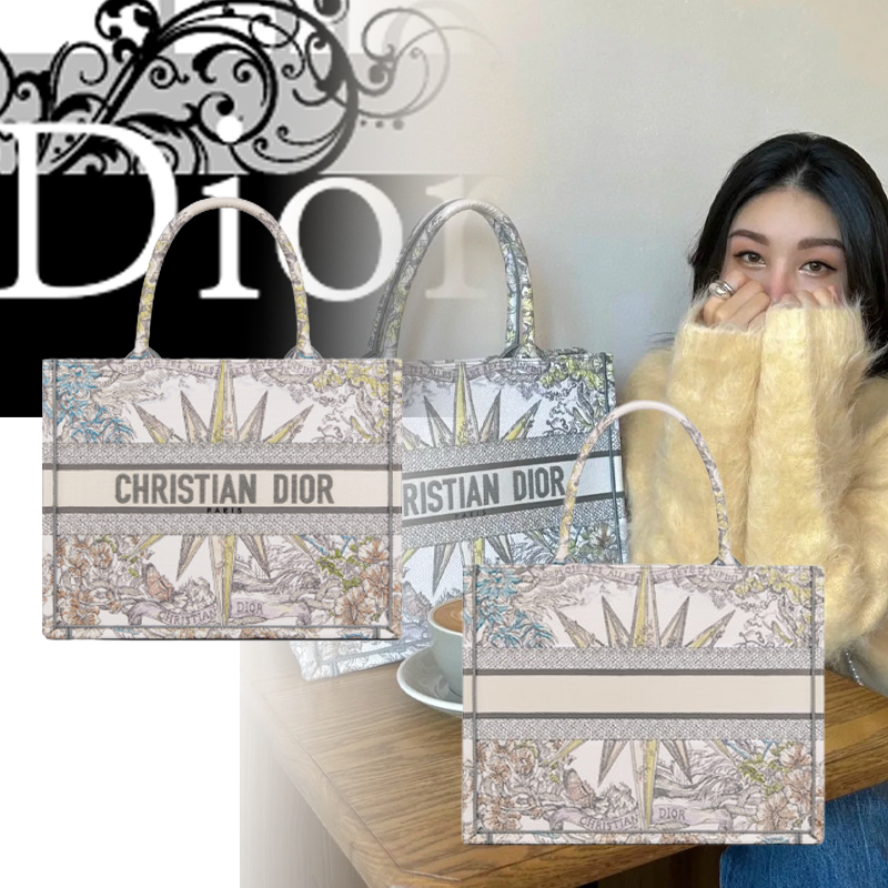 人気の新商品 DIOR BOOK TOTE ミディアムバッグ-BRAND OFF