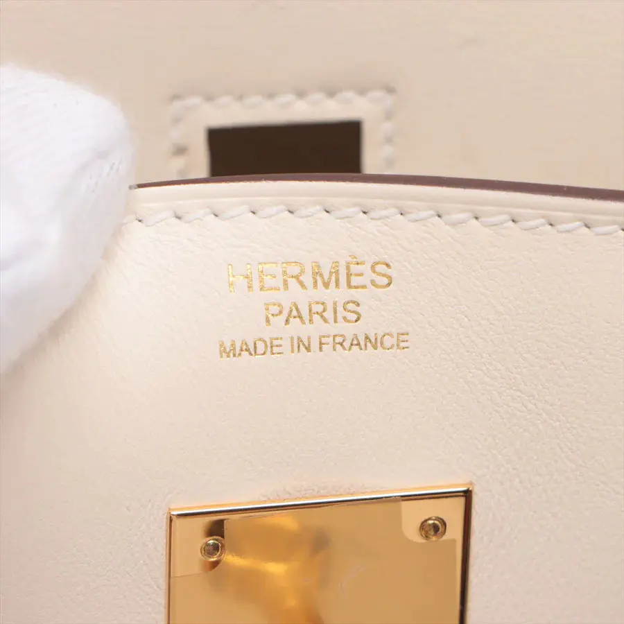 HERMES エルメス バーキン30 カラーマティック ヴォースイフト ナタ ゴールド金具-BRAND OFF