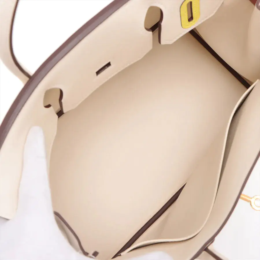 HERMES エルメス バーキン30 カラーマティック ヴォースイフト ナタ ゴールド金具-BRAND OFF