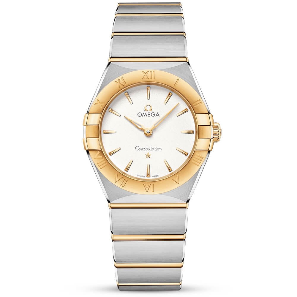 Constellation Manhattan 28mm Two-Tone Index Dial Ladies Watch-BRAND OFF
