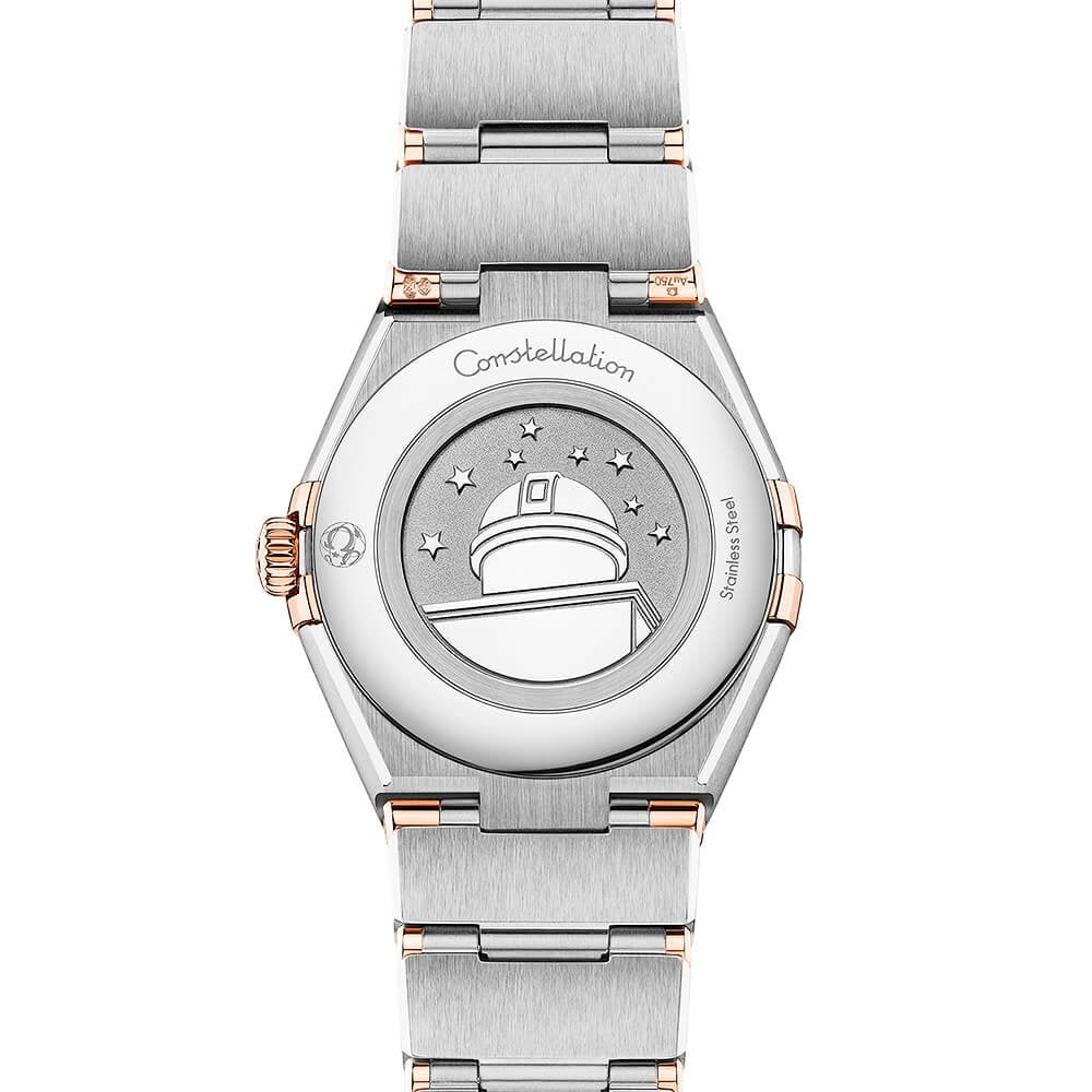 Constellation Manhattan 28mm Two-Tone Index Dial Ladies Watch-BRAND OFF