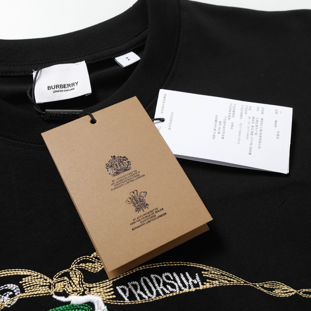 【BURBERRY  公式旗艦店】バーバリー  Tシャツ ご好評に付き再入荷 250211-BRAND OFF