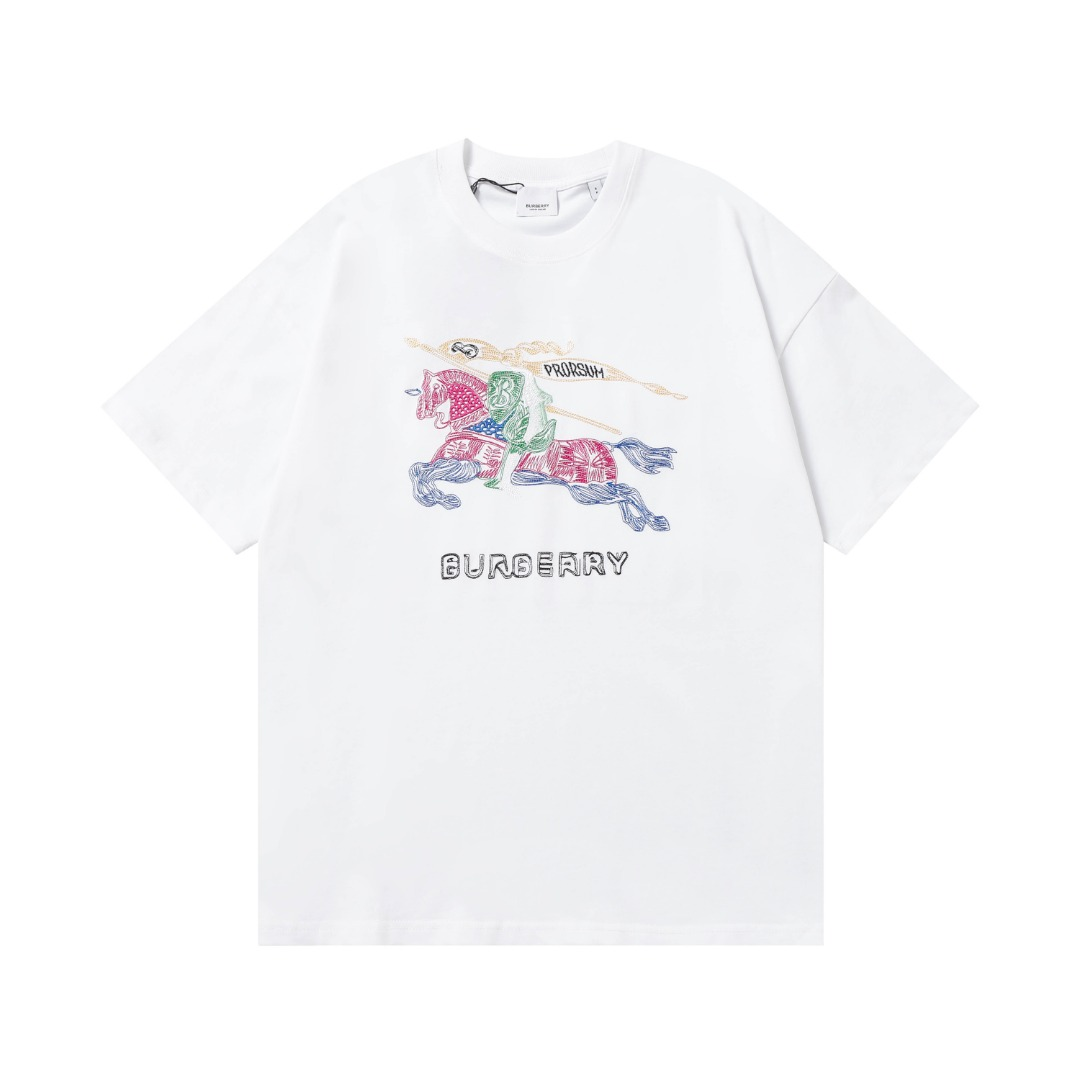 【BURBERRY  公式旗艦店】バーバリー  Tシャツ ご好評に付き再入荷 250211-BRAND OFF
