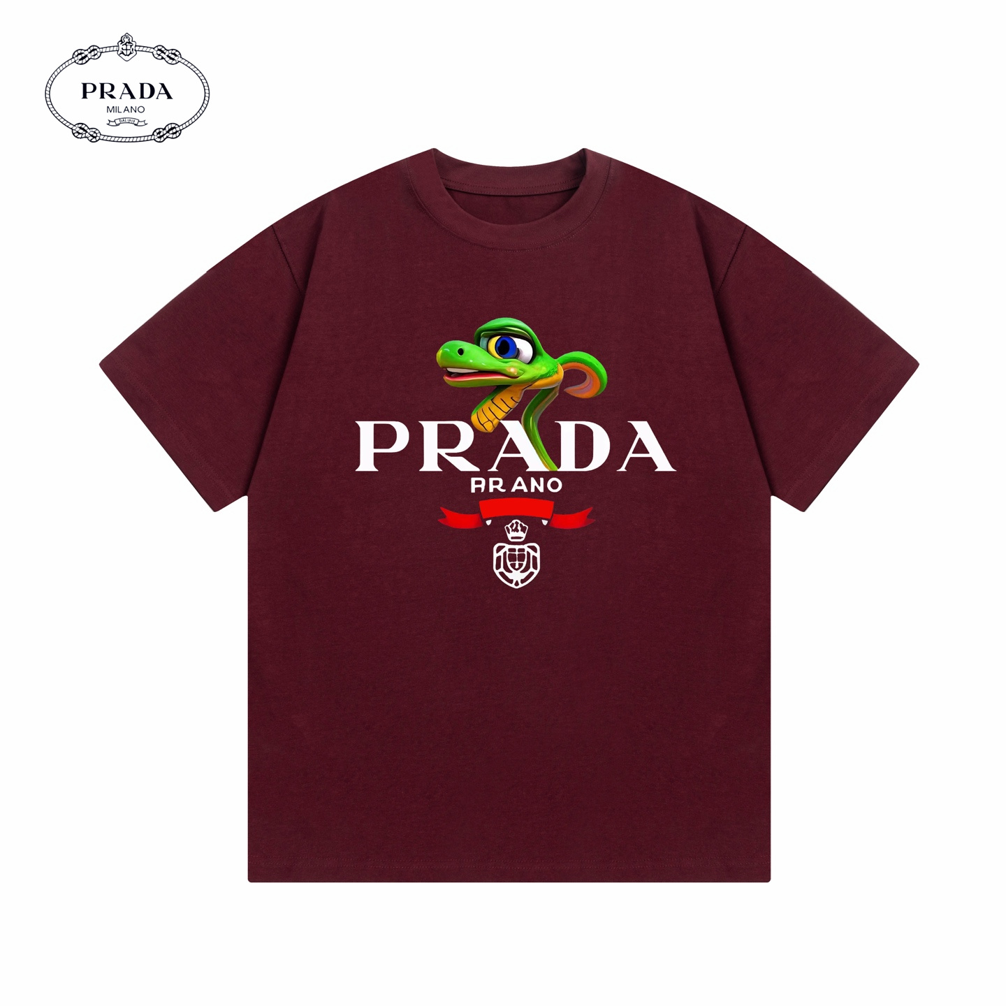 【PRADA 公式旗艦店】プラダ    Tシャツご好評に付き再入荷！ 250213-BRAND OFF