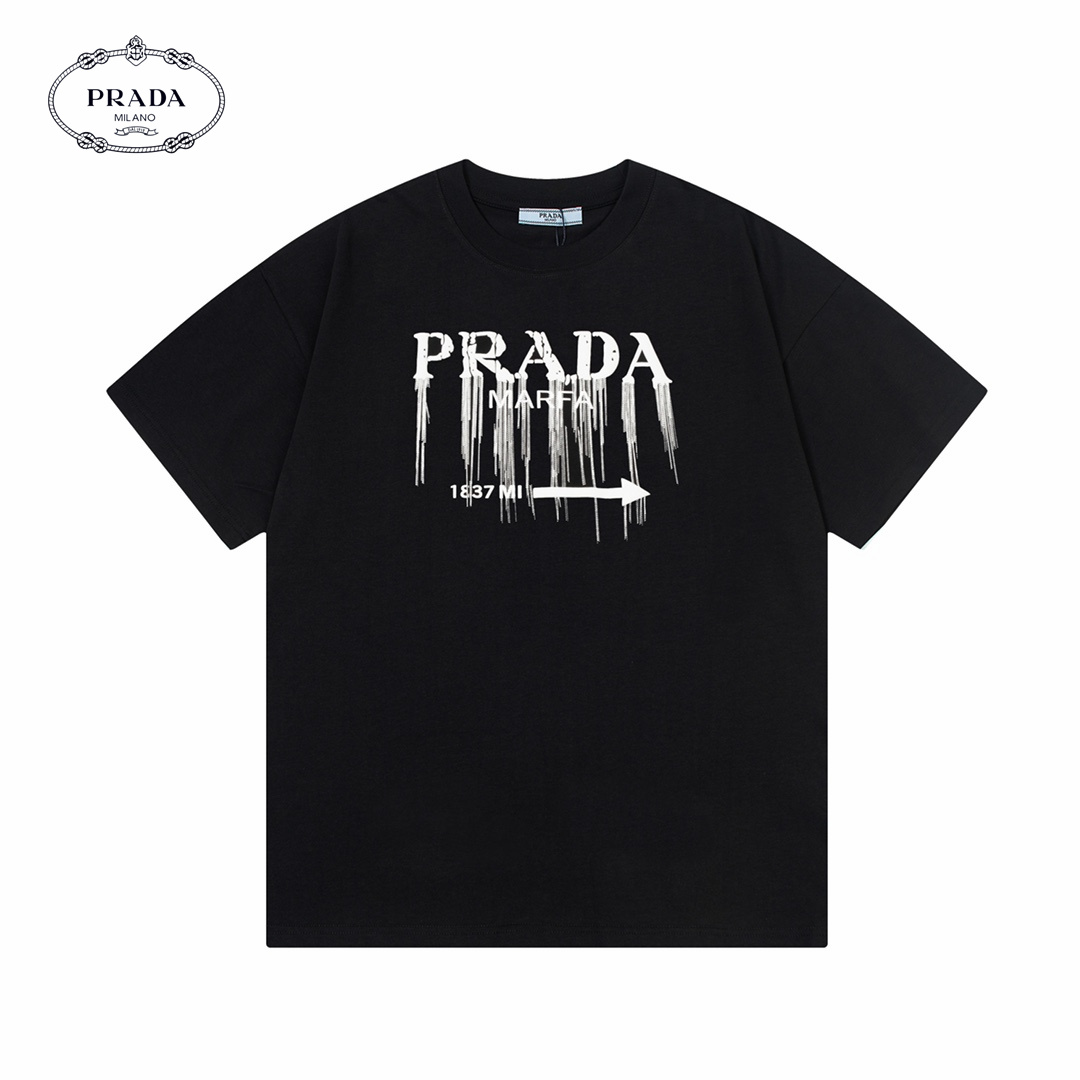 【PRADA 公式旗艦店】プラダ    Tシャツご好評に付き再入荷！ 250213-BRAND OFF