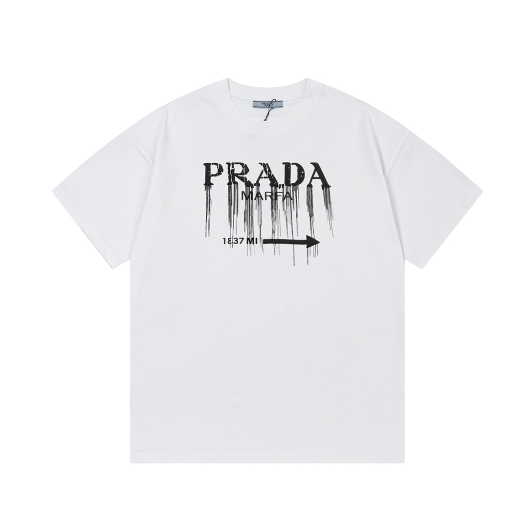 【PRADA 公式旗艦店】プラダ    Tシャツご好評に付き再入荷！ 250213-BRAND OFF