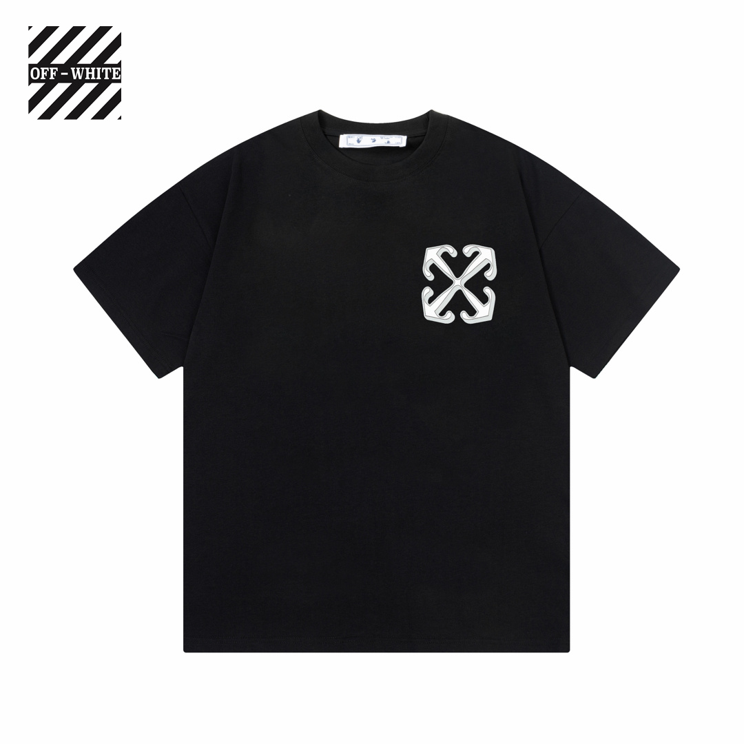 【OFF-WHITE  公式旗艦店】オフホワイト   Tシャツ  ご好評に付き再入荷！250215-BRAND OFF