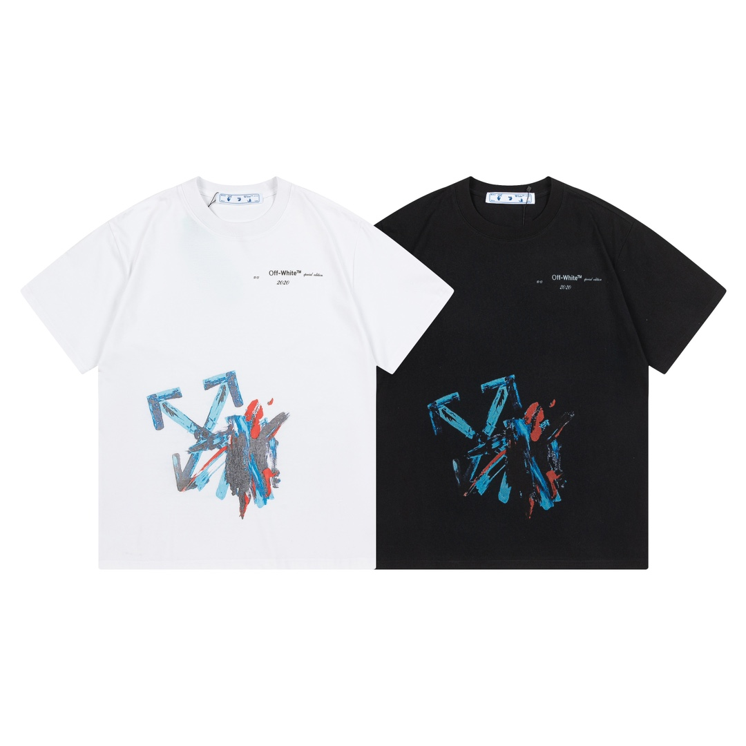 【OFF-WHITE  公式旗艦店】オフホワイト   Tシャツ  ご好評に付き再入荷！250215-BRAND OFF