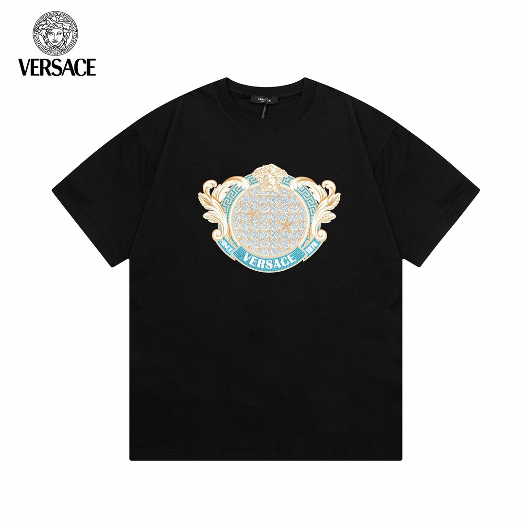 【VERSACE  公式旗艦店】ヴェルサーチ  Tシャツ ご好評に付き再入荷！250218-BRAND OFF