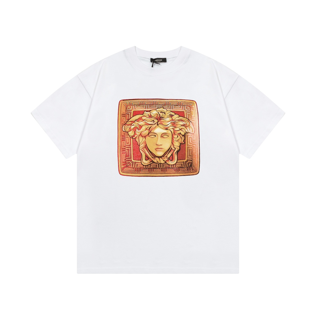 【VERSACE  公式旗艦店】ヴェルサーチ  Tシャツ ご好評に付き再入荷！250218-BRAND OFF