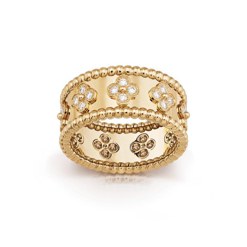 【2026】【Vancleef & Arpels】 ペルレ クローバー リング、スモールモデル-BRAND OFF