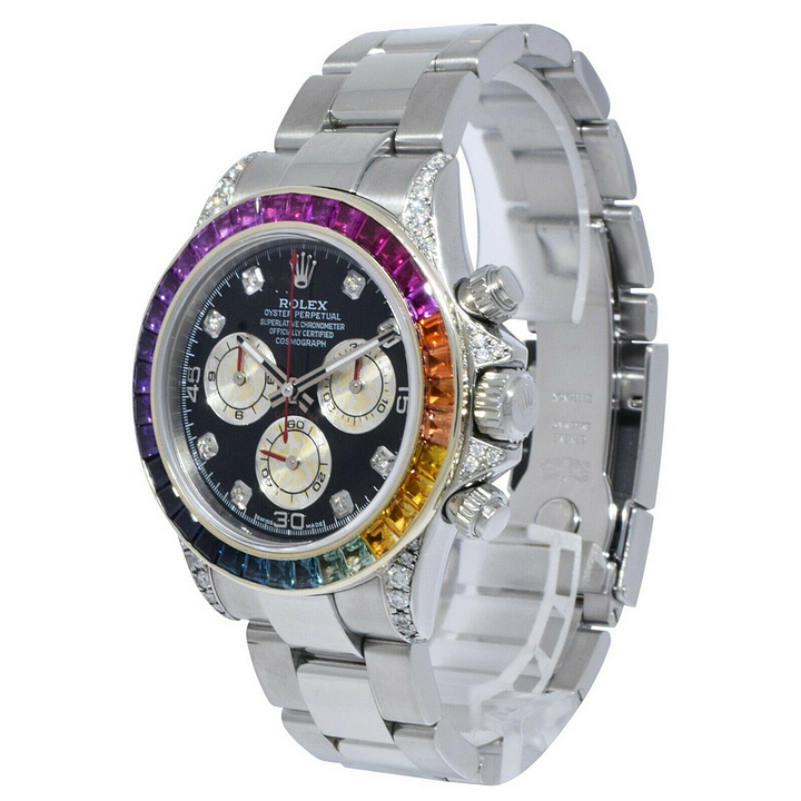 コスモグラフ デイトナ オイスター 40 mm 116520RBOW-BRAND OFF