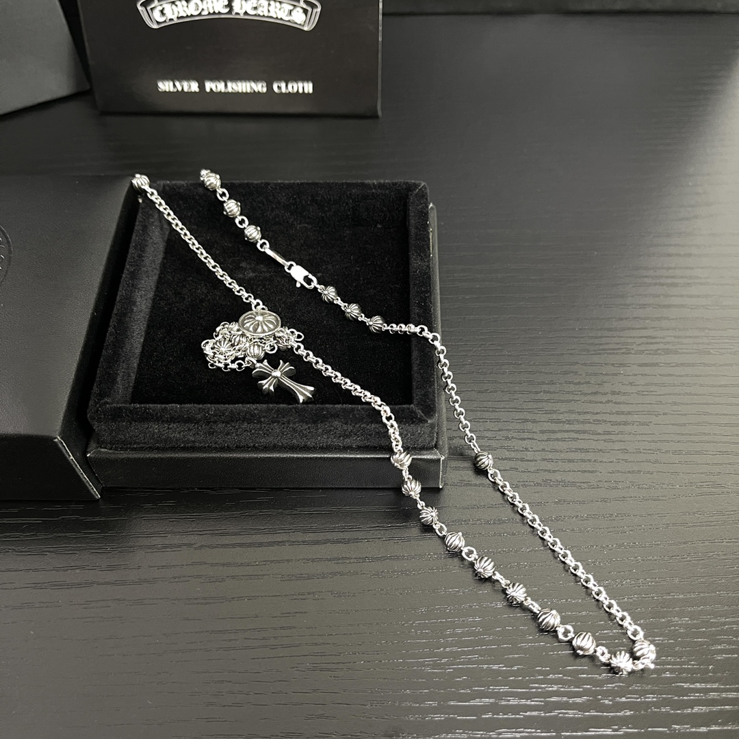 【CHROME HEARTS】ネックレス、新しいネックレス万能シンプルファッションオーナメント-BRAND OFF