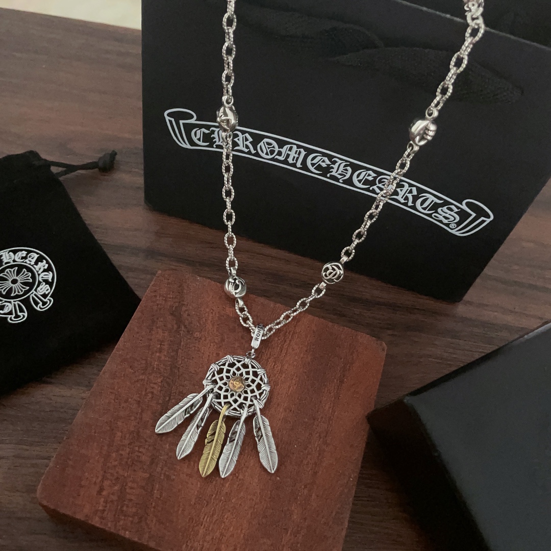 【2026】【CHROME HEARTS】ネックレス、新しいネックレス万能シンプルファッションオーナメント-BRAND OFF