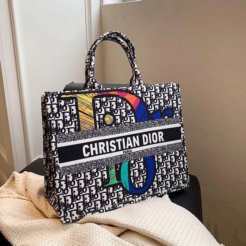 Diorグラフィティスタイル Dブランド トートバッグ【50％割引+送料無料】-BRAND OFF