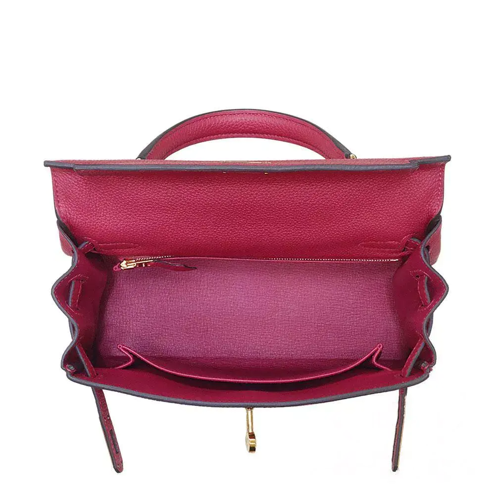 【HERMES】エルメス ケリー 25cm トゴ ゴールド金具-BRAND OFF
