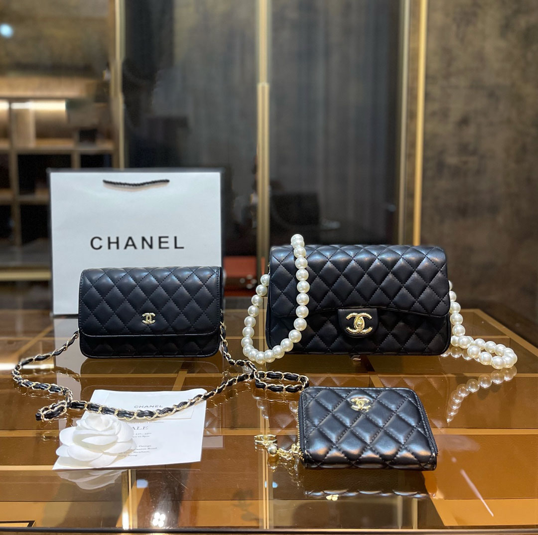 定番人気♪ ミニ マトラッセ【CHANEL】Mini Flap Bag3点セット お得-BRAND OFF