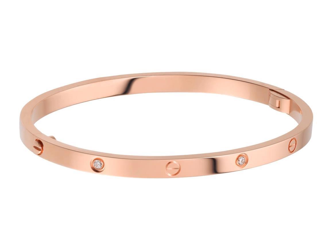 【Cartier】カルティエ LOVE BRACELET, SMALL MODEL, 6 DIAMONDS ブレスレット、SM、ダイヤモンド6個-BRAND OFF