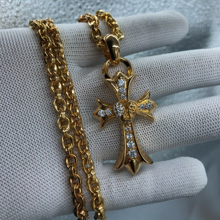 【CHROME HEARTS】ネックレス、新しいネックレス万能シンプルファッションオーナメント-BRAND OFF