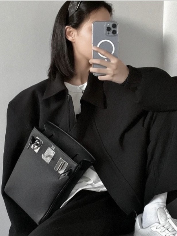 奇跡の入荷★【HERMES】HAC A DOS PM/黒-BRAND OFF