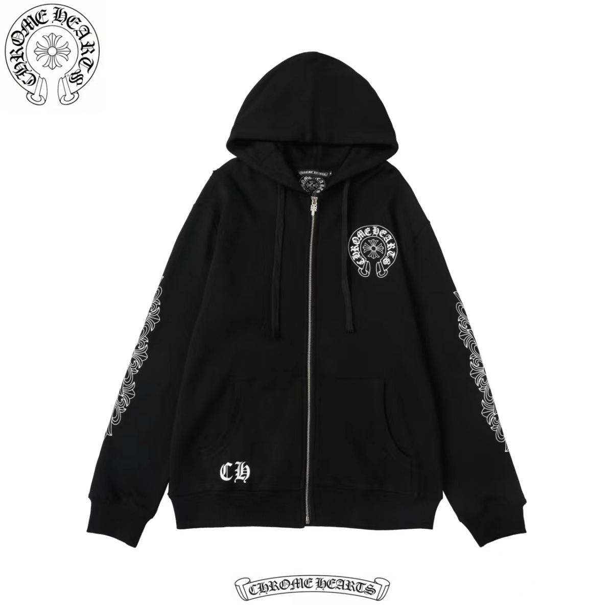 【CHROME HEARTS】クロムハーツ パーカー 男女兼用、ご好評に付き再入荷！-BRAND OFF