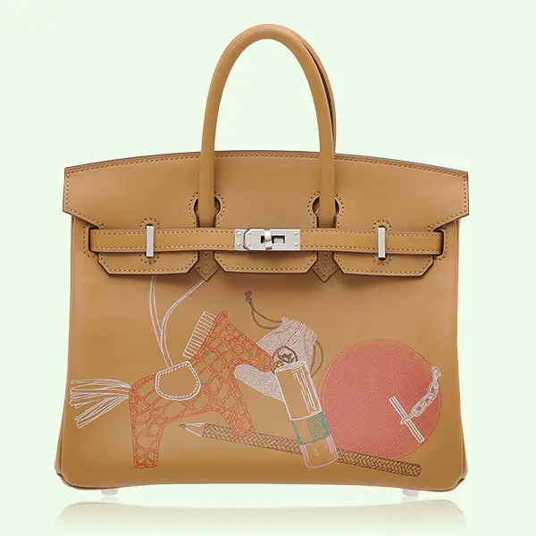 【HERMES】エルメス Birkin 25 ハンドバッグ-BRAND OFF