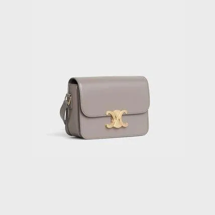 CELINE★トリオンフ クロスボディバッグ ティーン シャイニー-BRAND OFF