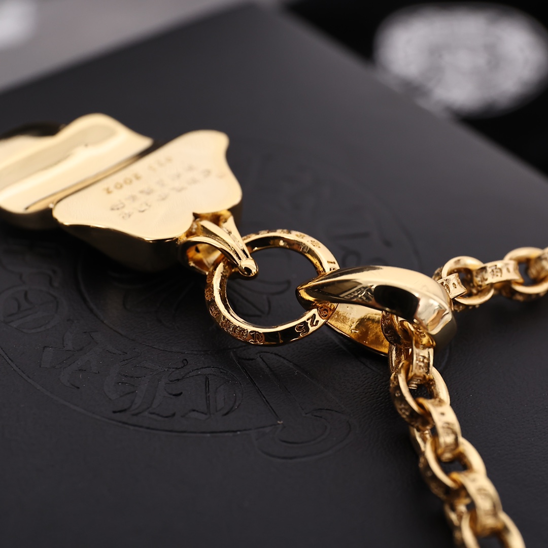 【CHROME HEARTS】ネックレス、新しいネックレス万能シンプルファッションオーナメント-BRAND OFF