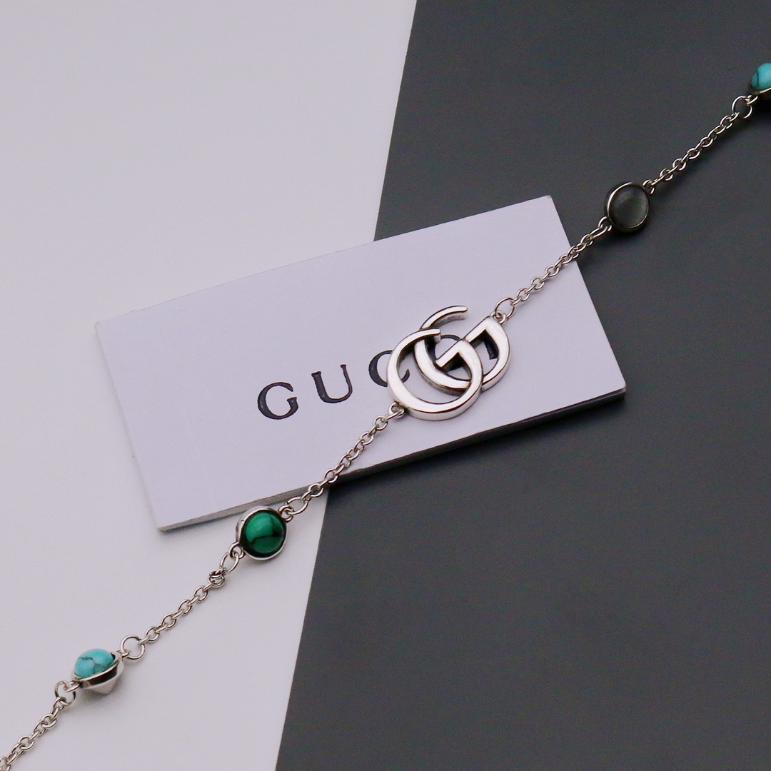 GUCCI ダブルG フラワー ブレスレット-BRAND OFF