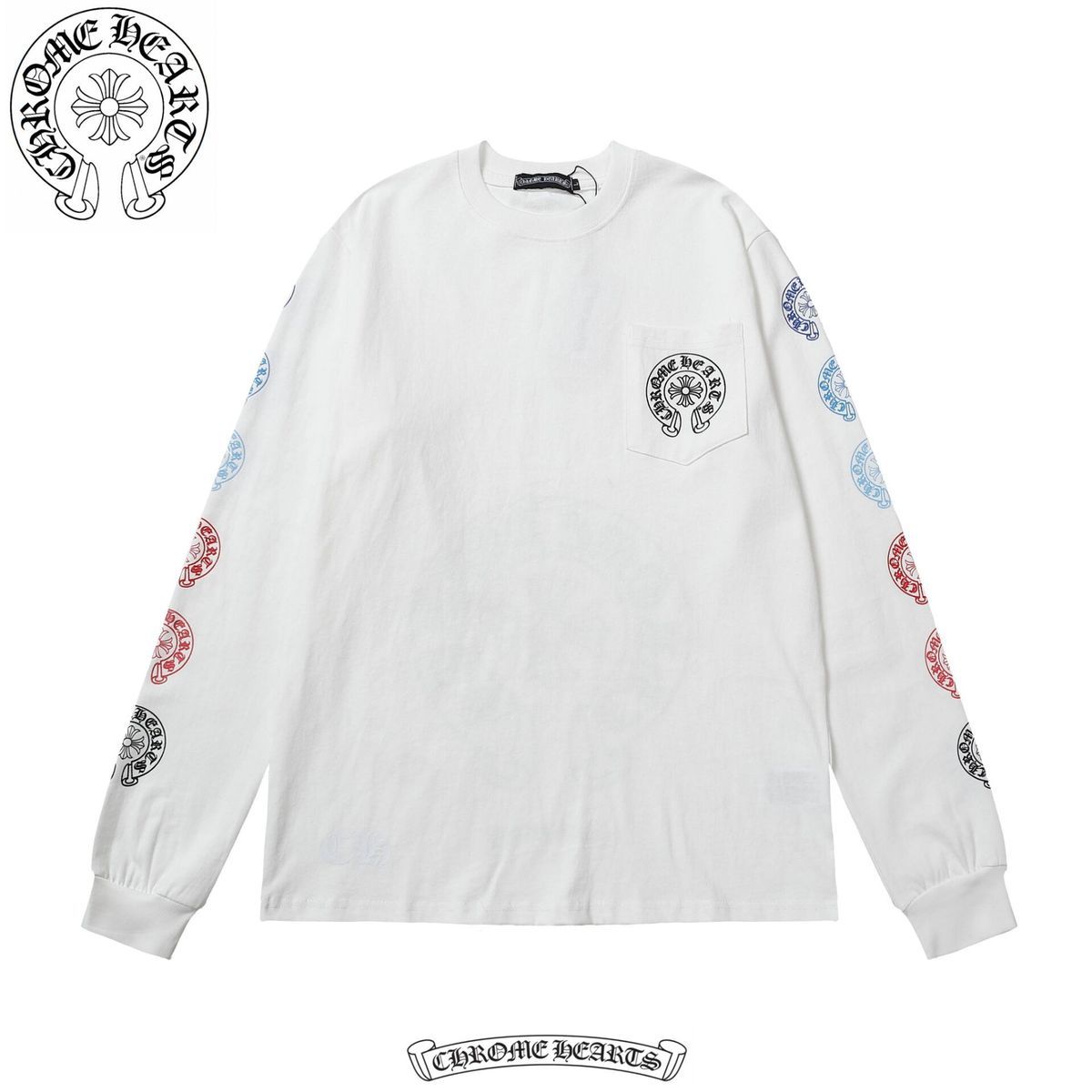 【CHROME HEARTS】クロムハーツ 長袖 男女兼用、ご好評に付き再入荷！-BRAND OFF