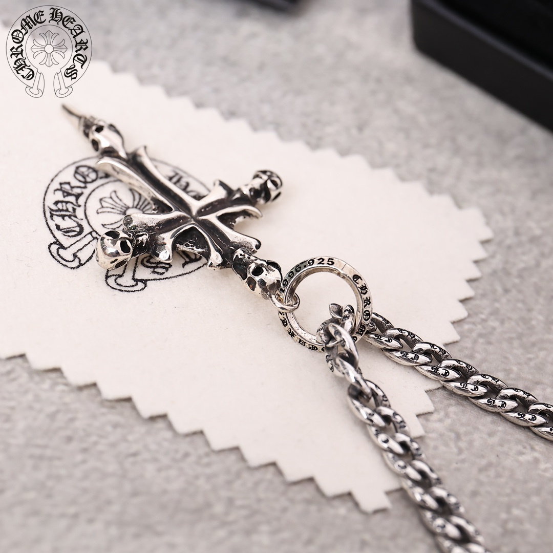 【CHROME HEARTS】ネックレス、新しいネックレス万能シンプルファッションオーナメント-BRAND OFF