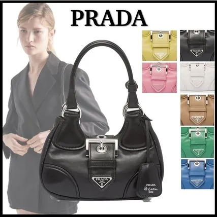 【prada】prada-moon-パデッドナッパ-レザー-バッグ-BRAND OFF