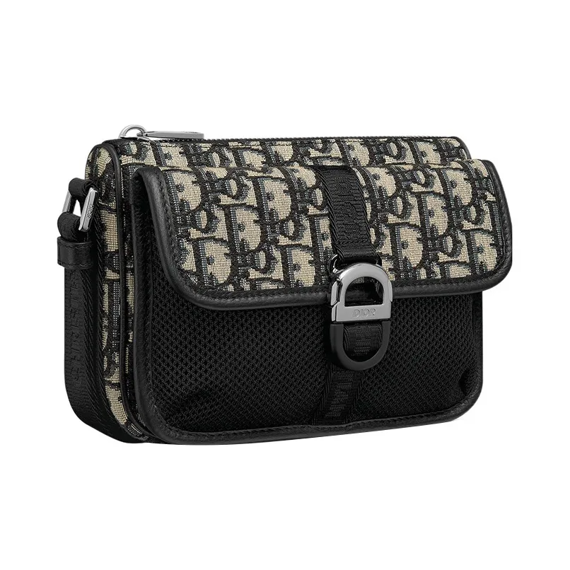 DIOR★オブリーク ジャカード ショルダーバッグ-BRAND OFF