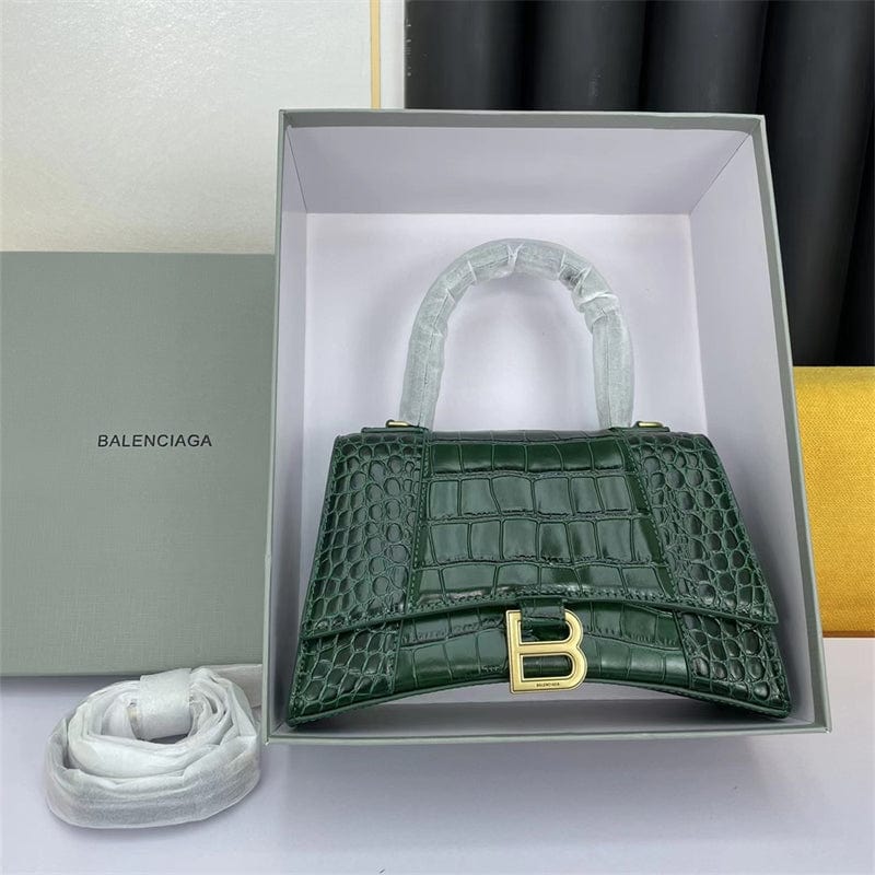 Balenciaga HOURGLASS XS チェーンハンドバッグ2色-BRAND OFF