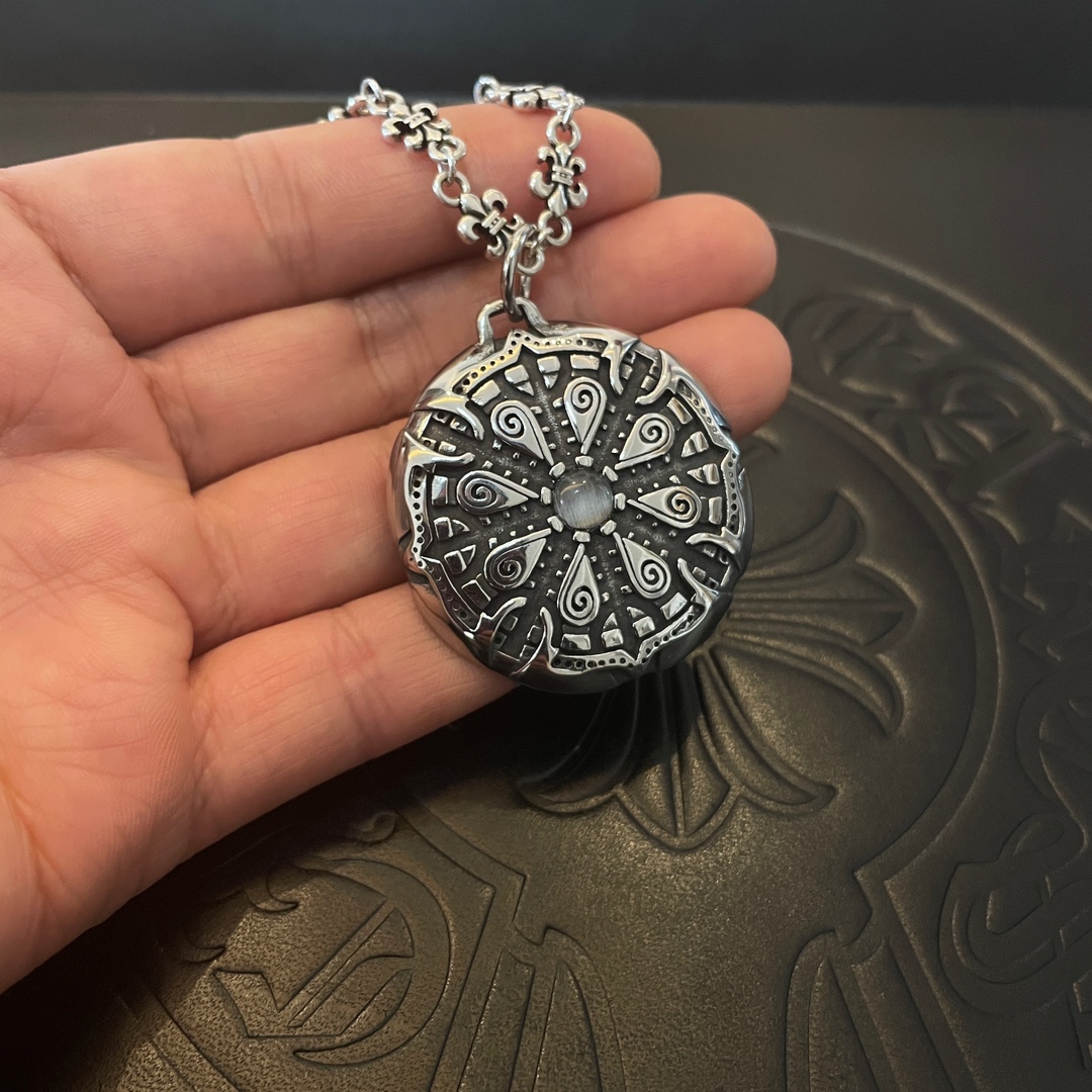 【CHROME HEARTS】ネックレス、新しいネックレス万能シンプルファッションオーナメント-BRAND OFF
