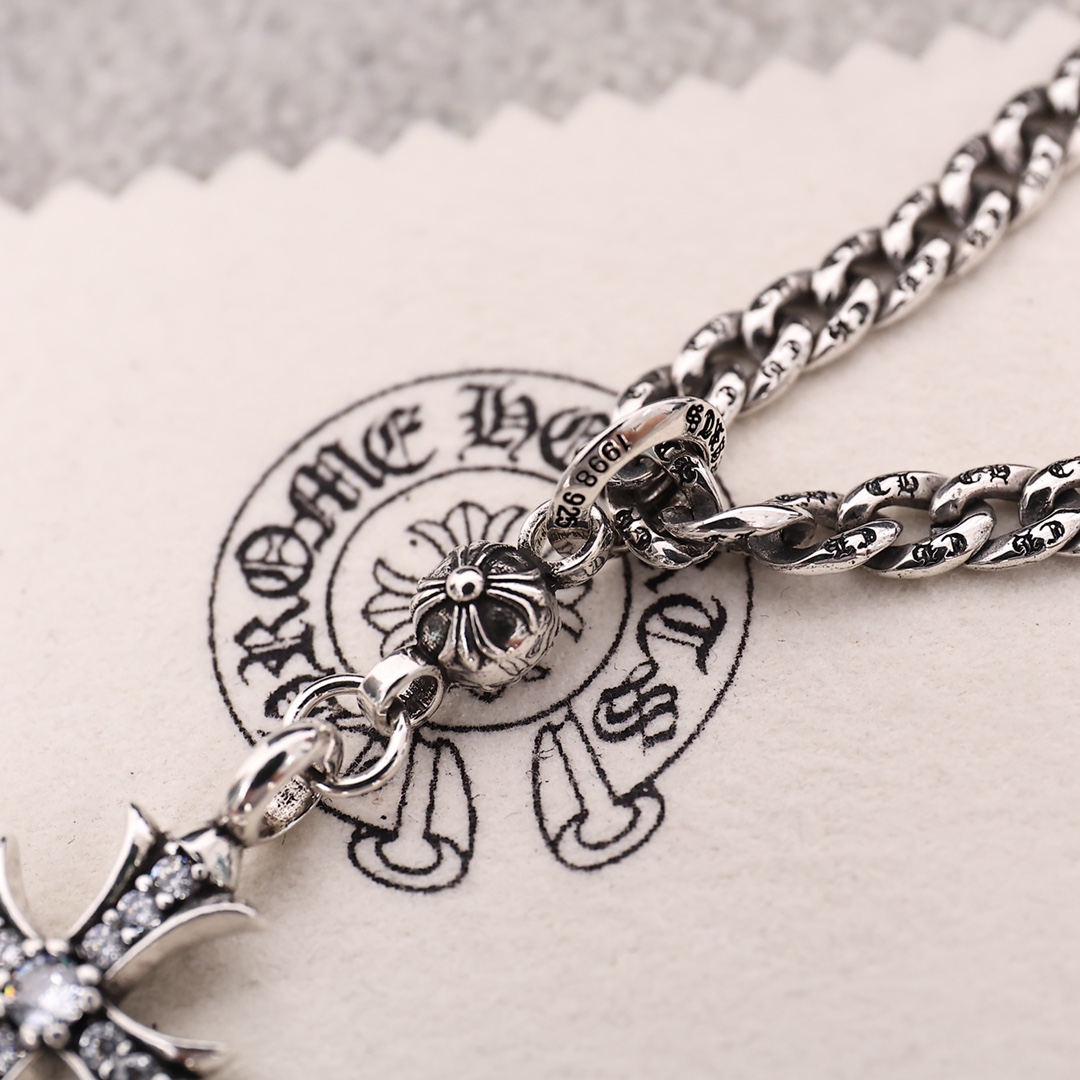 【2026】 【CHROME HEARTS】ネックレス、新しいネックレス万能シンプルファッションオーナメント-BRAND OFF