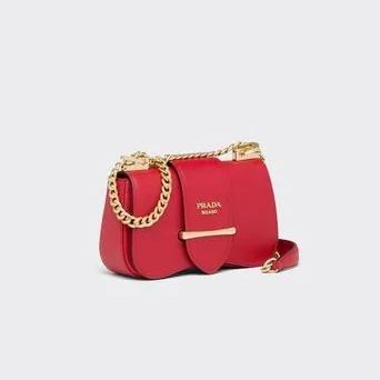 【PRADA】プラダ◆サフィアーノレザー シドニー バッグ ショルダーバッグ-BRAND OFF
