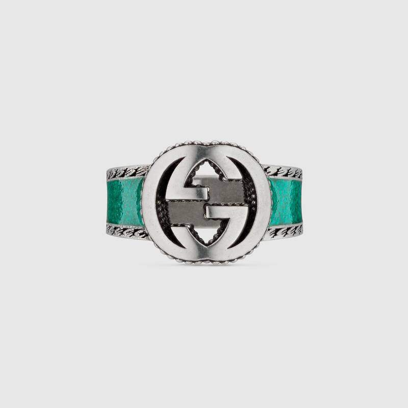 GUCCI インターロッキングG リング-BRAND OFF